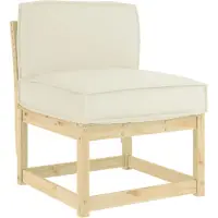 vidaXL Coussin pour dossier de palette Crème 60 x 40 x 12 cm