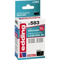 Edding Cartouche d'encre 18-583-01 comme Brother LC3219XLBk sw