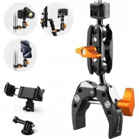 K&F Concept Bras de serrage multifonctionnel avec tête sphérique 3D Magic Arm / K&F / MS13 / KF31.083