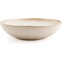 OEM Lot de 4 assiettes en céramique - 22 cm x 22 cm x 4,5 cm - Résistantes aux chocs