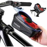 Sonstiges Sacoche vélo cadre étanche avec écran tactile 0,25mm, noir