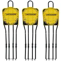 Lynx Sport Ultra-resistant Free Kick Training Dummy 3 Units Jaune