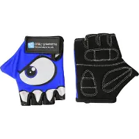 Crazy Safety , gants de vélo, junior, bleu