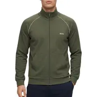 BOSS pour homme. 50515307 Veste Mix&Match verte (M), Homewear, Coton