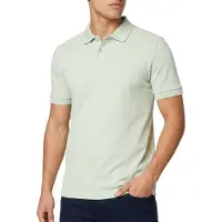 BOSS Passenger 10256683 Orange Short Sleeve Polo Vert 2XL Homme