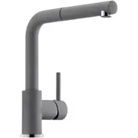 NABER Robinet GRAMIX 2 en METALLICO avec bec extractible / Robinet de cuisine / Mitigeur monocommande