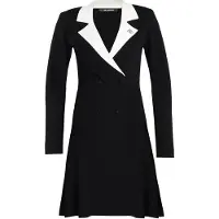 Karl Lagerfeld Robes en maille noir / blanc