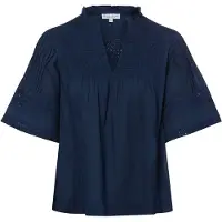 Marie Lund Chemisier bleu marine