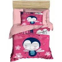 L'essentiel Maison , PH139, ensemble housse de couette bébé, bleu marine, 100 x 150 cm
