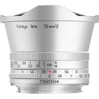 TTArtisan APS-C 7.5mm F2.0 M43 (silver) (Micro Four Thirds, APS-C / DX), Objectif, Argent