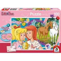 Schmidt Puzzle 100 pièces Le bonheur des chevaux