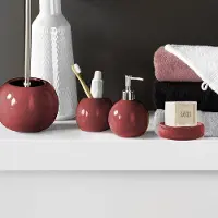 OEM Brosse de toilettes en céramique, 15,8 x 37 cm, couleur Bullea