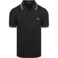 Fred perry Polo Twin Tipped M3600 P69 Noir taille L
