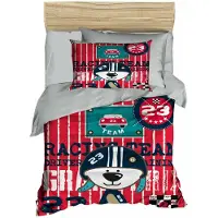L'essentiel Maison , PH112, Baby-Bettbezug-Set, Rot, 100 x 150 cm