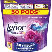 Lenor All-in-1 Pods Amethyst & Blütentraum Waschmittel 50 WL