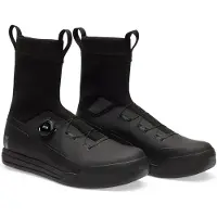 FOX Hommes, Chaussures de cyclisme, Union Boa All Weather Flat Shoe (40), Noir