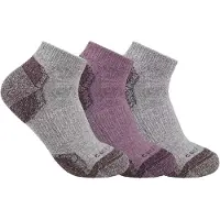 Carhartt Midweight Cotton Blend Low Cut Chaussettes pour femmes - pack de 3
