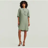 G-Star Robe Fluid - Vert - Femmes