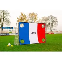Powershot But en acier 3x2 m avec ballon et mur de tir français
