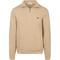Lacoste Pull Zipper Beige taille L