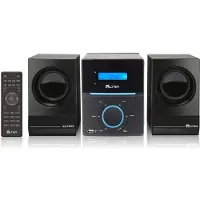Eltra Tour USB Neptun Blue BT CD (Lecteur de CD, 2x 5 W), Chaîne stéréo, Noir