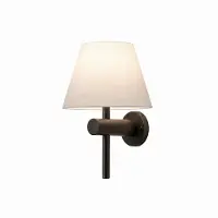 Astro Roma - 1 lumière Applique de salle de bain noire mate IP44, G9