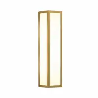 Astro Salerno - Applique de salle de bain laiton naturel IP44, E14