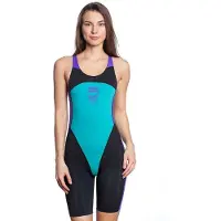 Mad Wave Athletic Swimsuit Vert,Bleu L Femme