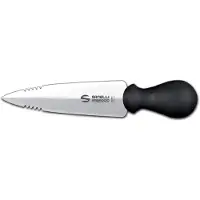 Sanelli Ambrogio - Supra - Ligne Professionnelle en acier Nitro-B - Couteau Grana dentelé pour lance 15 cm