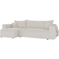 Idohome Canapé d'angle Piano Tissu Canapé avec fonction sommeil et coffre de rangement Canapé-lit Coin Garniture de canapé-lit - Universal Couleur : C1 Boucle