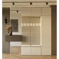Haga Meuble d’entrée avec cintres OPELIKA - cachemire