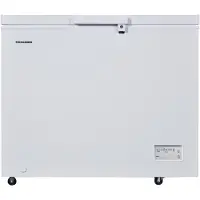 Heinner HCF-287CNHE++ Congélateur bahut 287 L, Convertible (congélateur/réfrigérateur), Congélation rapide, Blanc
