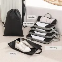 Gistuch 1 kit de cubes de compression, organisateur de voyage compressible pour bagage à main