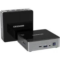 GEEKOM Mini PC Mini Air12-PT7505 Mini-PC, Intel Pentium Gold 750, 8 GB RAM and 5 (512 Go, 8 Go), PC, Noir