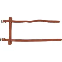 Gistuch Couverture en cuirPolyuréthaneSangle de transport Boucles réglables résistant aux larmes Sangles de matelas de yoga portables pour le camping -pique-nique plages