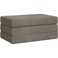 vidaXL Canapé-lit pliant 100 x 67 x 45 cm, gris clair