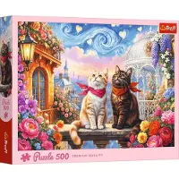 Trefl PUZZLE 500 Chats amoureux 37553