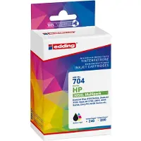 Edding Cartouche d'encre 18-704 comme HP 305XL 3YM62AE/63AE sw/c/m/y 2pc