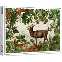 Raxxa puzzle premium "Le roi de la forêt", 1000 pièces