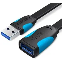 Vention Câble d'extension VAS-A13-B100, USB 3.0, 1m, noir