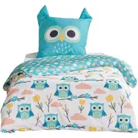 TODAY Literie enfants 140x200 cm LAZY MORNING, coton, taie d'oreiller avec oreilles