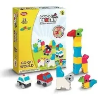 People Blocks Blocs magnétiques GO GO, 21 pièces -