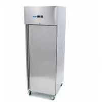 Maxima - Congélateur Gastro - 600 l - 3 étagères réglables (2/1 GN) - sur roulettes - étagères incluses