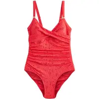 Next Maillot de bain modelant rouge