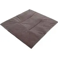 Stanislaw Jurga PillowPrim Coussin pour chien Panier pour chien Coussin Niche pour chien Lits rembourrés pour chiens de taille moyenne R3-49 x 43 cm Velours graphite