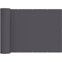 vidaXL : écran de protection pour balcon, 180 x 400 cm, tissu avec revêtement PU