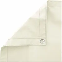 vidaXL Brise-vue pour balcon 180 x 800 cm, tissu enduit de PU, couleur crème