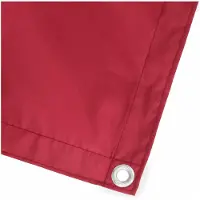 vidaXL : écran de balcon, 180 x 500 cm, tissu avec revêtement PU, couleur rouge