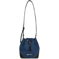 Karl lagerfeld JEANS Poche ventrale 'Rebel' bleu foncé / noir