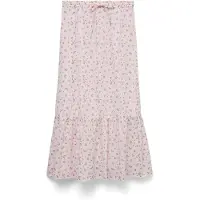 Vero Moda Jupe 'VMTRINE' olive / rose / rose pastel
